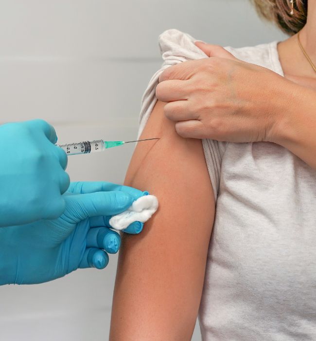 b-12 injection in arm