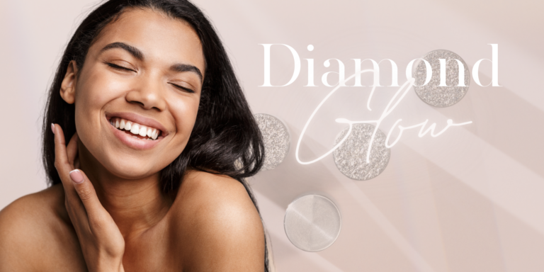 woman with diamondglow