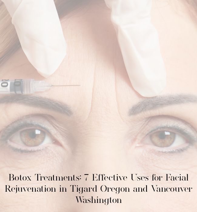 Botox Treatments: 7 Effective Uses for Facial Rejuvenation in Tigard Oregon and Vancouver Washington